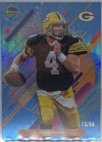 Brett Favre [Blue Refractor] #291