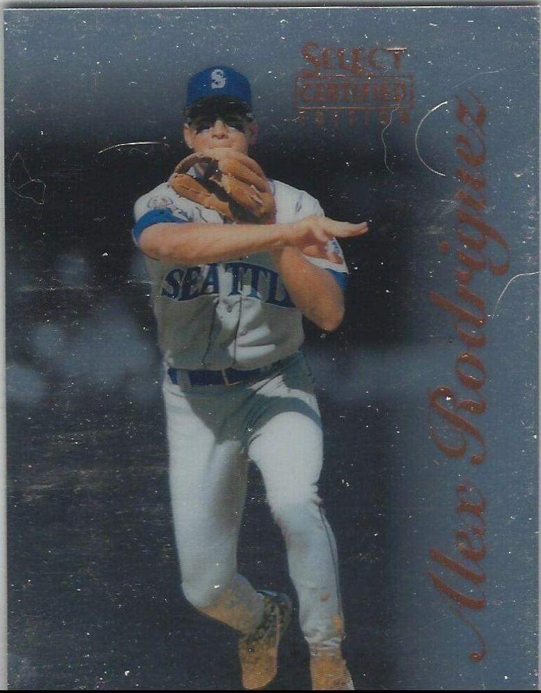 Alex Rodriguez #6 Baseball Cards 1996 Select Certified