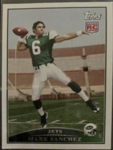 Mark Sanchez [No Helmet Gold] #440