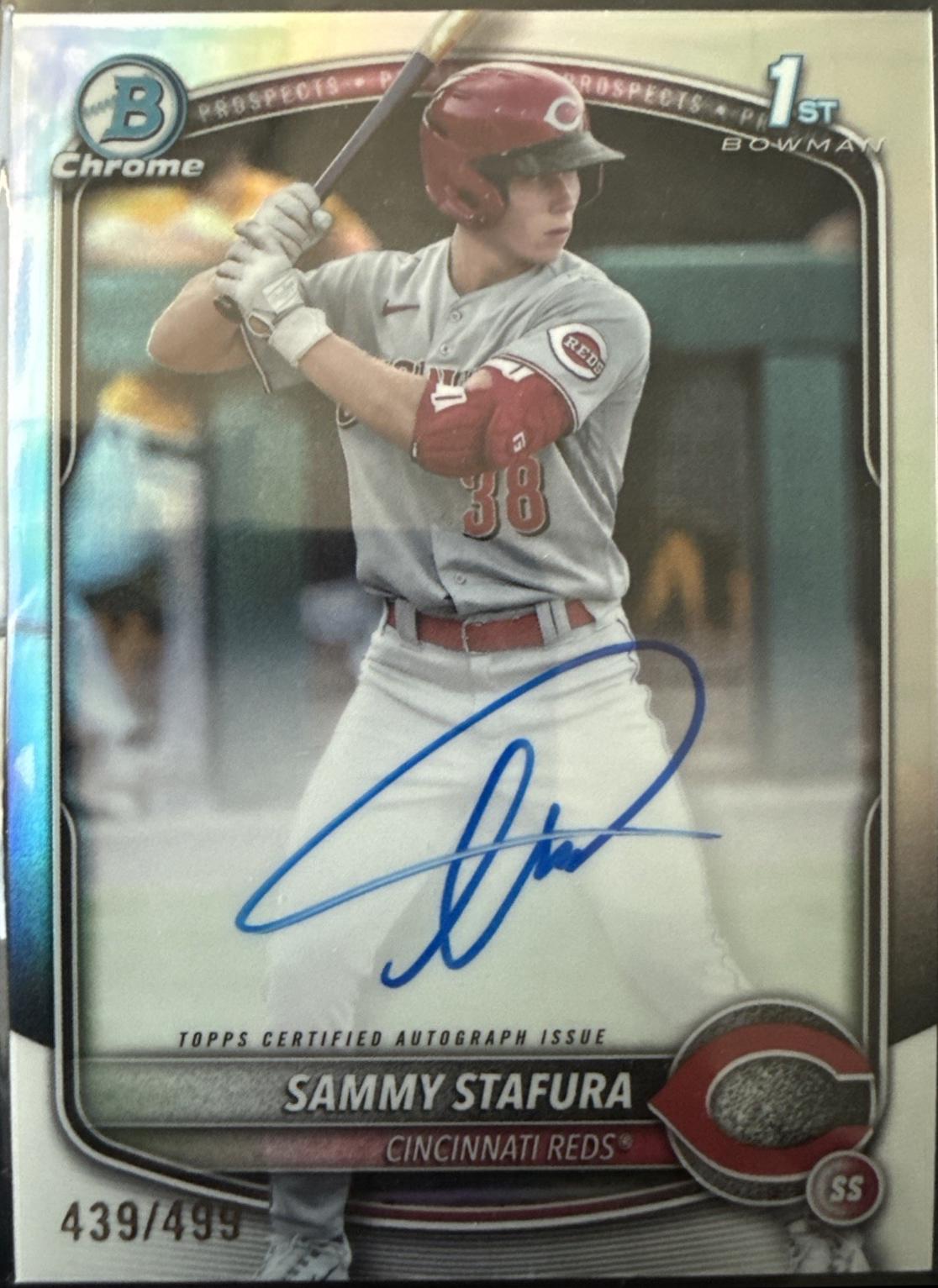 Sammy Stafura [Refractor] #CPA-SS