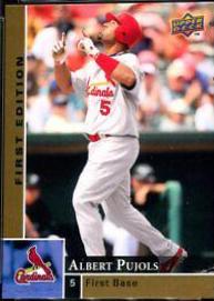 Albert Pujols #376 2009 Upper Deck First Edition Baseball