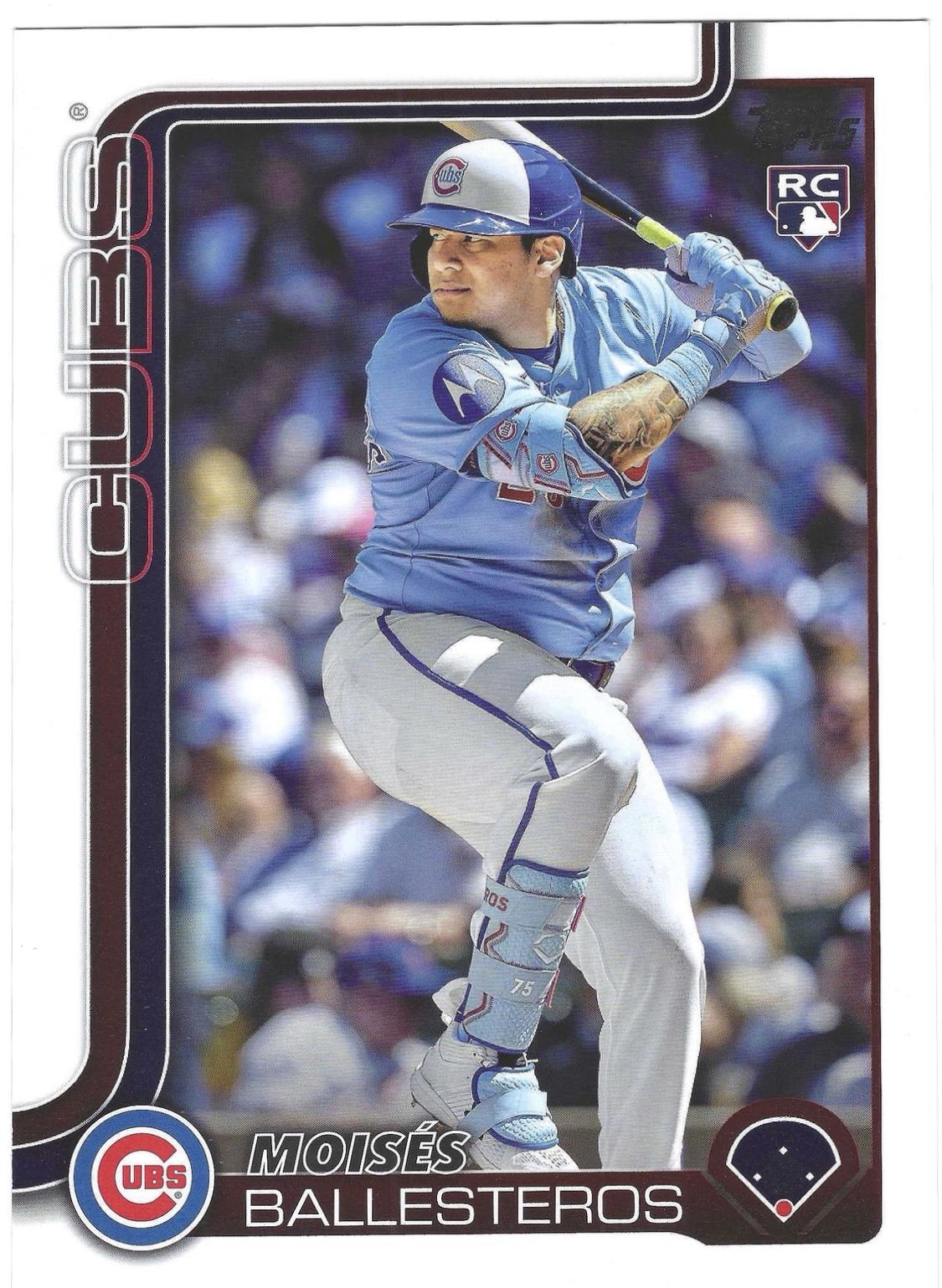 2025 Topps Update Moises Ballesteros [Diamante Foil] #US262 card