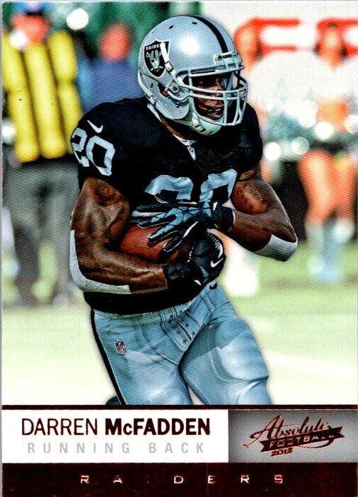 Darren McFadden #70 2012 Panini Absolute Football