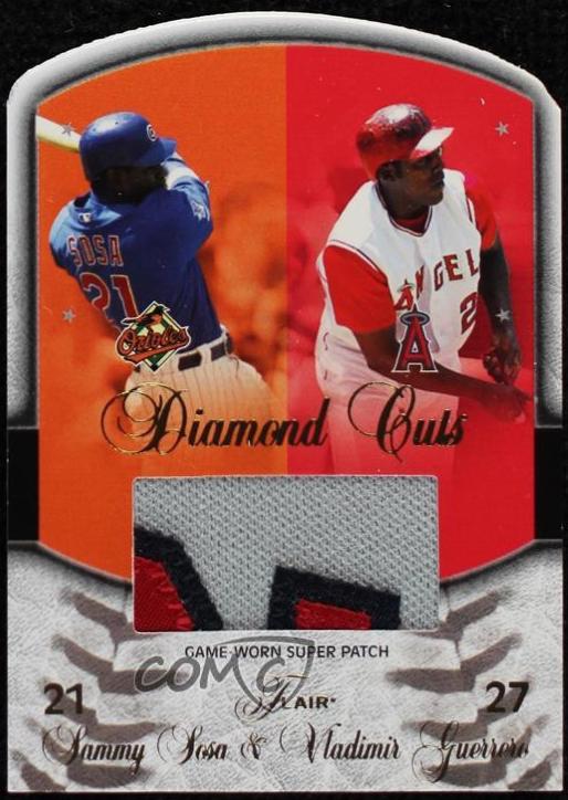 Vladimir Guerrero / Sammy Sosa [Super Patch] #DC-VG