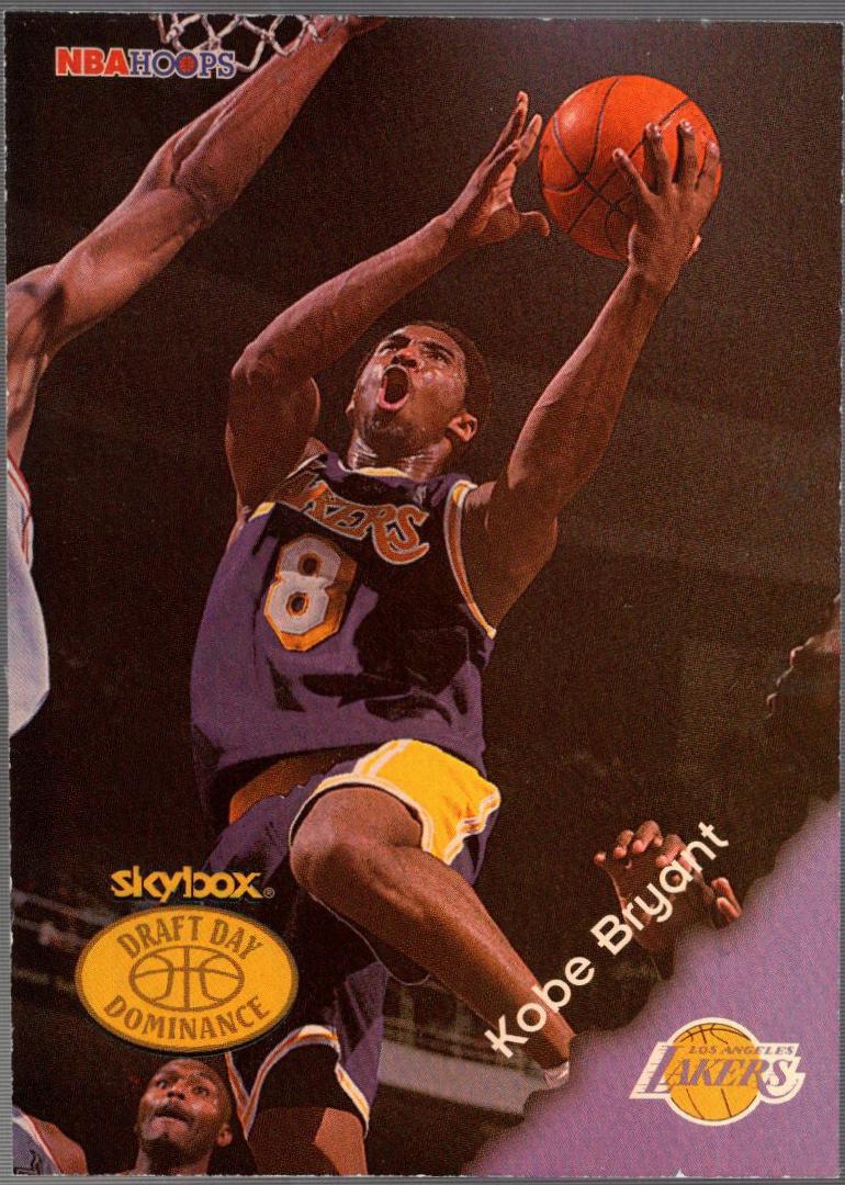 Kobe Bryant #8DD Basketball Cards 1999 Hoops Decade Draft Day Dominance