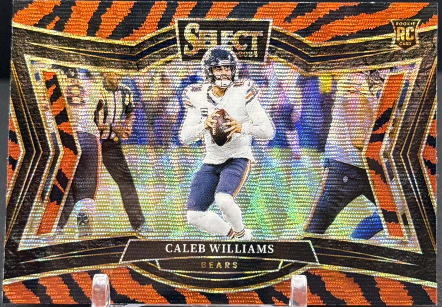 Caleb Williams [Tiger Prizm] #477 Prices | 2024 Panini Select