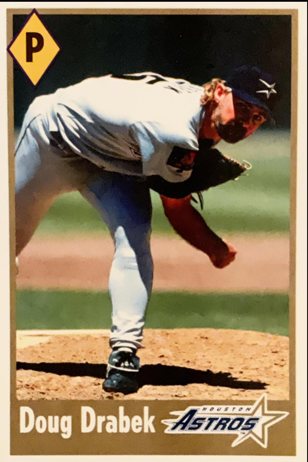 Doug Drabek #2 Baseball Cards 1995 Fleer Panini Stickers