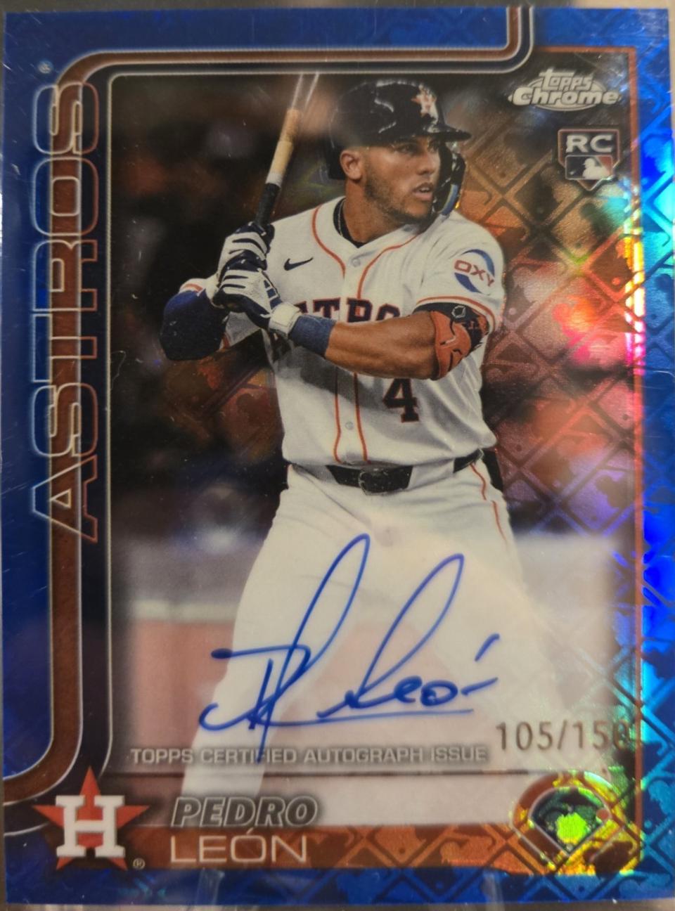Pedro Leon [Blue Refractor] #RA-PL