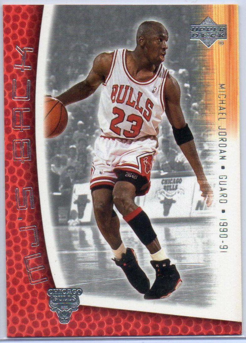 Michael Jordan #MJ-47 Basketball Cards 2001 Upper Deck MJ's Back