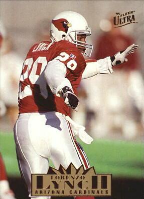 Lorenzo Lynch #6 Football Cards 1995 Ultra