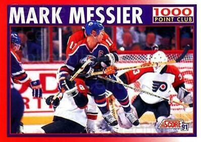 Mark Messier #263 Hockey Cards 1991 Score Canadian