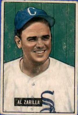 Al Zarilla #35 Baseball Cards 1951 Bowman