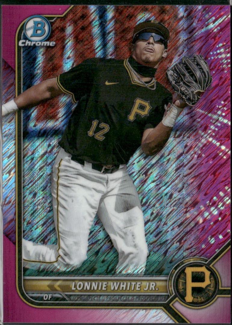Lonnie White Jr. [Fuchsia Pink Shimmer Refractor] #BCP-246