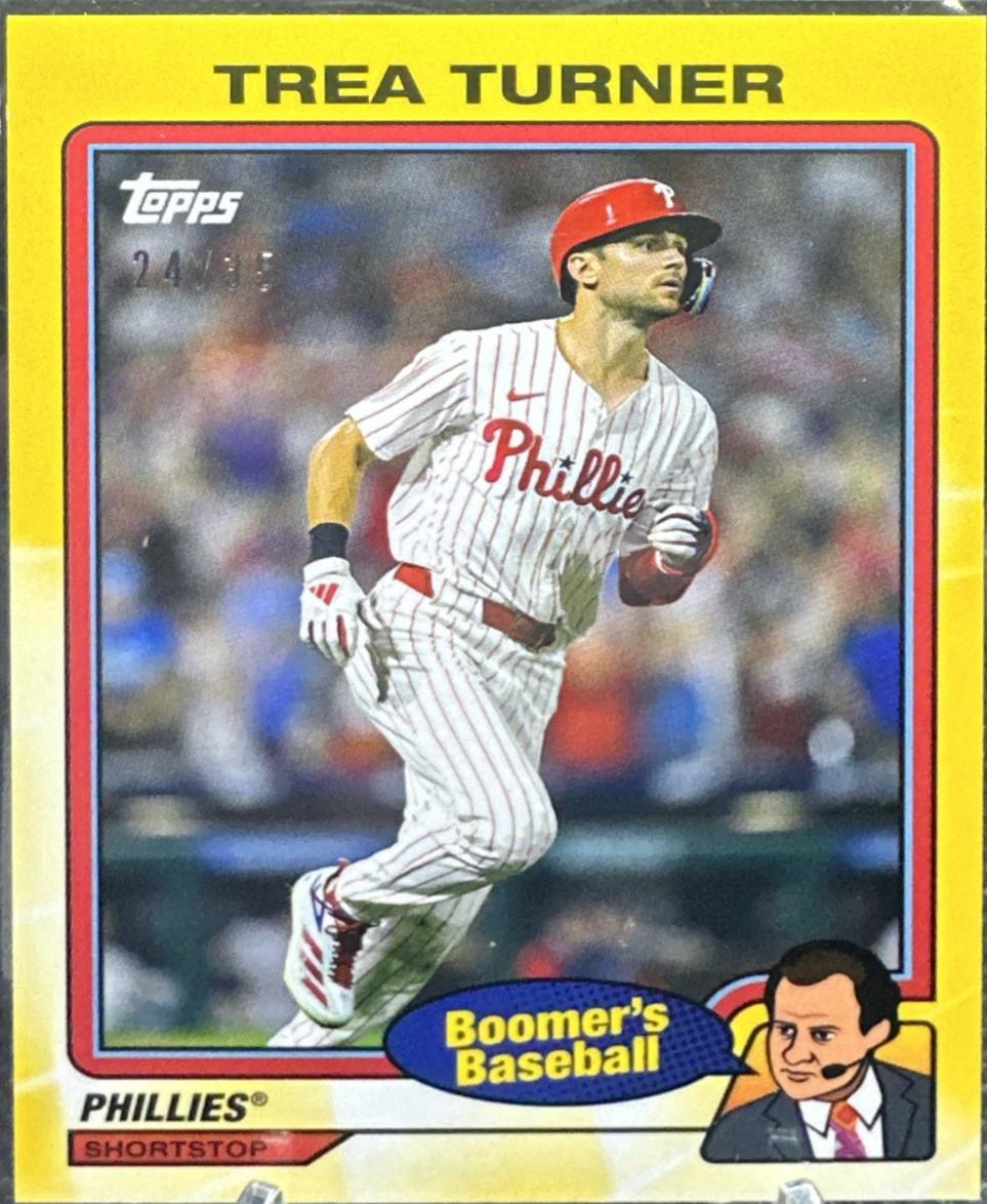 Trea Turner [Yellow] #82