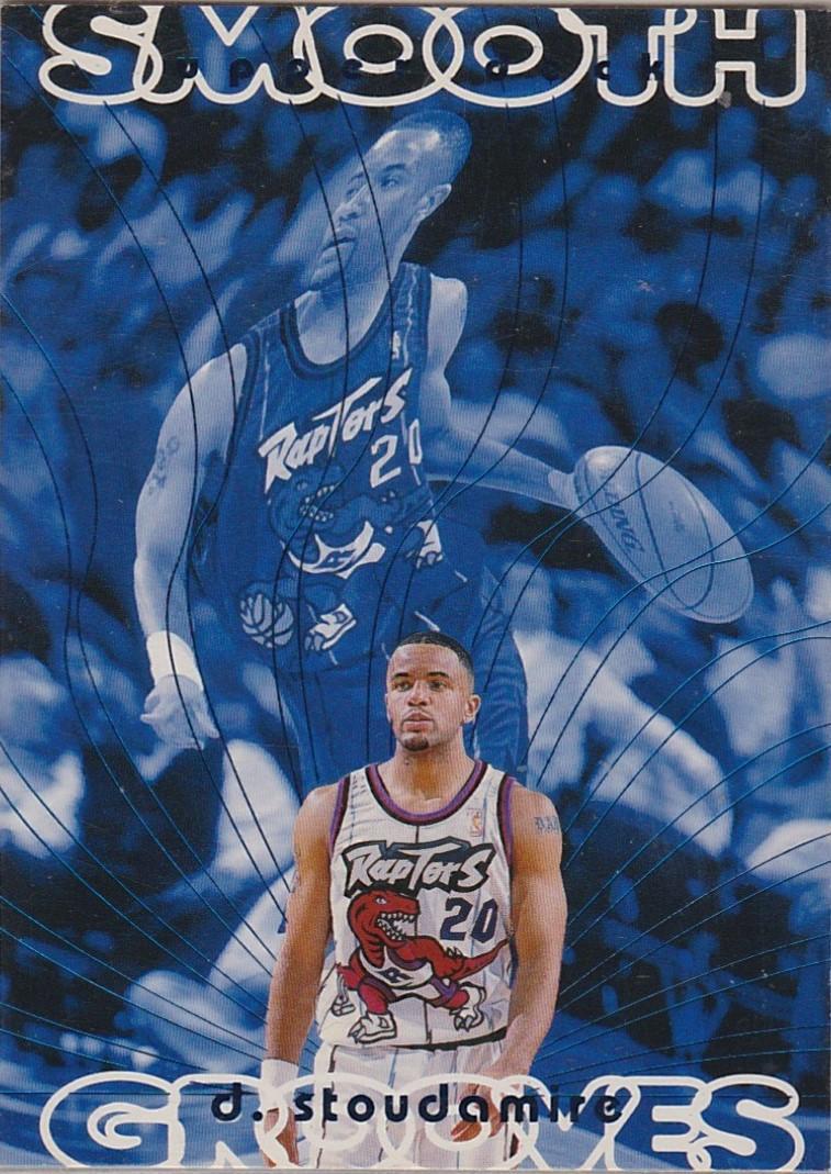 Damon Stoudamire #SG4 Basketball Cards 1996 Upper Deck Smooth Grooves