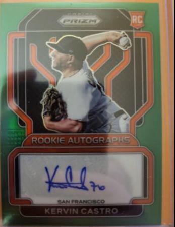Kervin Castro [Green Prizm] #RA-KC