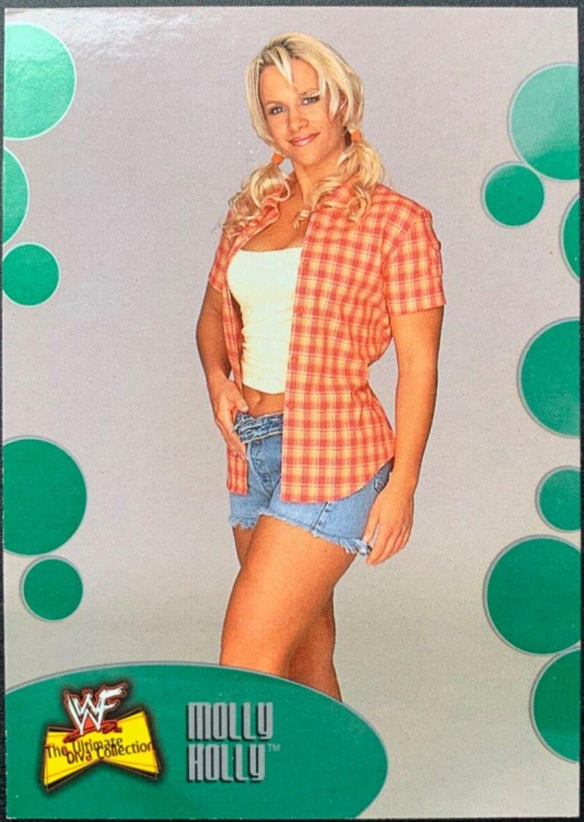 Molly Holly #34 Wrestling Cards 2001 Fleer WWF The Ultimate Diva Collection