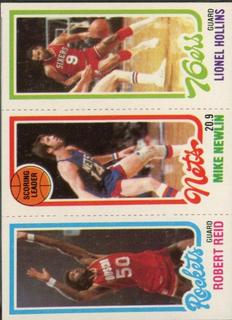 Robert Reid / Mike Newlin / Lionel Hollins #110 / 153 / 182