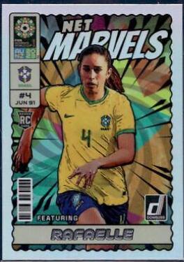 Rafaelle #3 Soccer Cards 2023 Donruss FIFA Women's World Cup Net Marvels