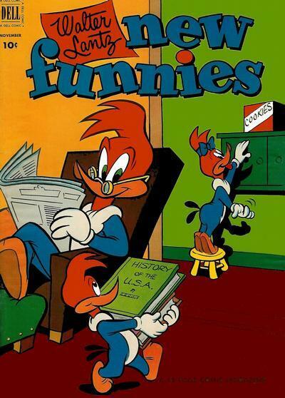 New Funnies #189 (1952) Comic Books New Funnies