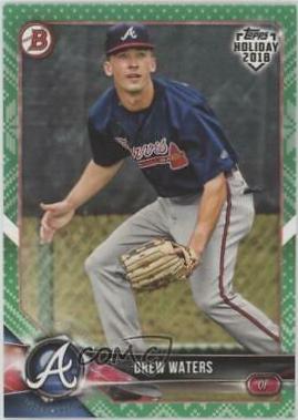 Drew Waters #TH-DW Baseball Cards 2018 Topps Holiday Bowman
