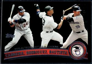 Miguel Cabrera / Alex Rodriguez / Jose Bautista