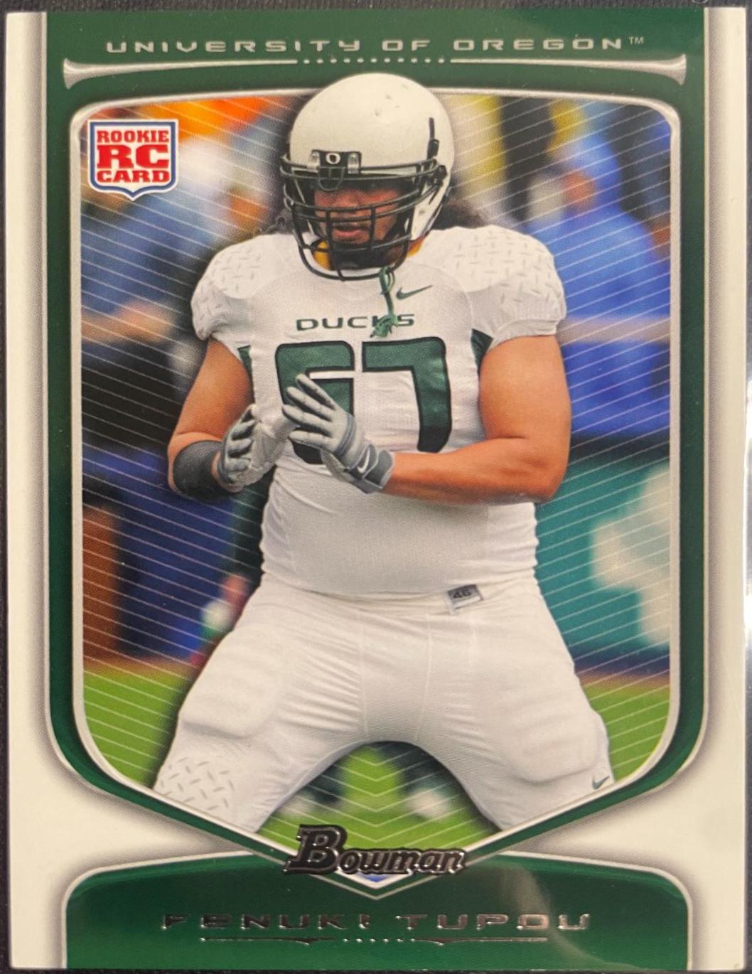 Fenuki Tupou #118 Football Cards 2009 Bowman Draft