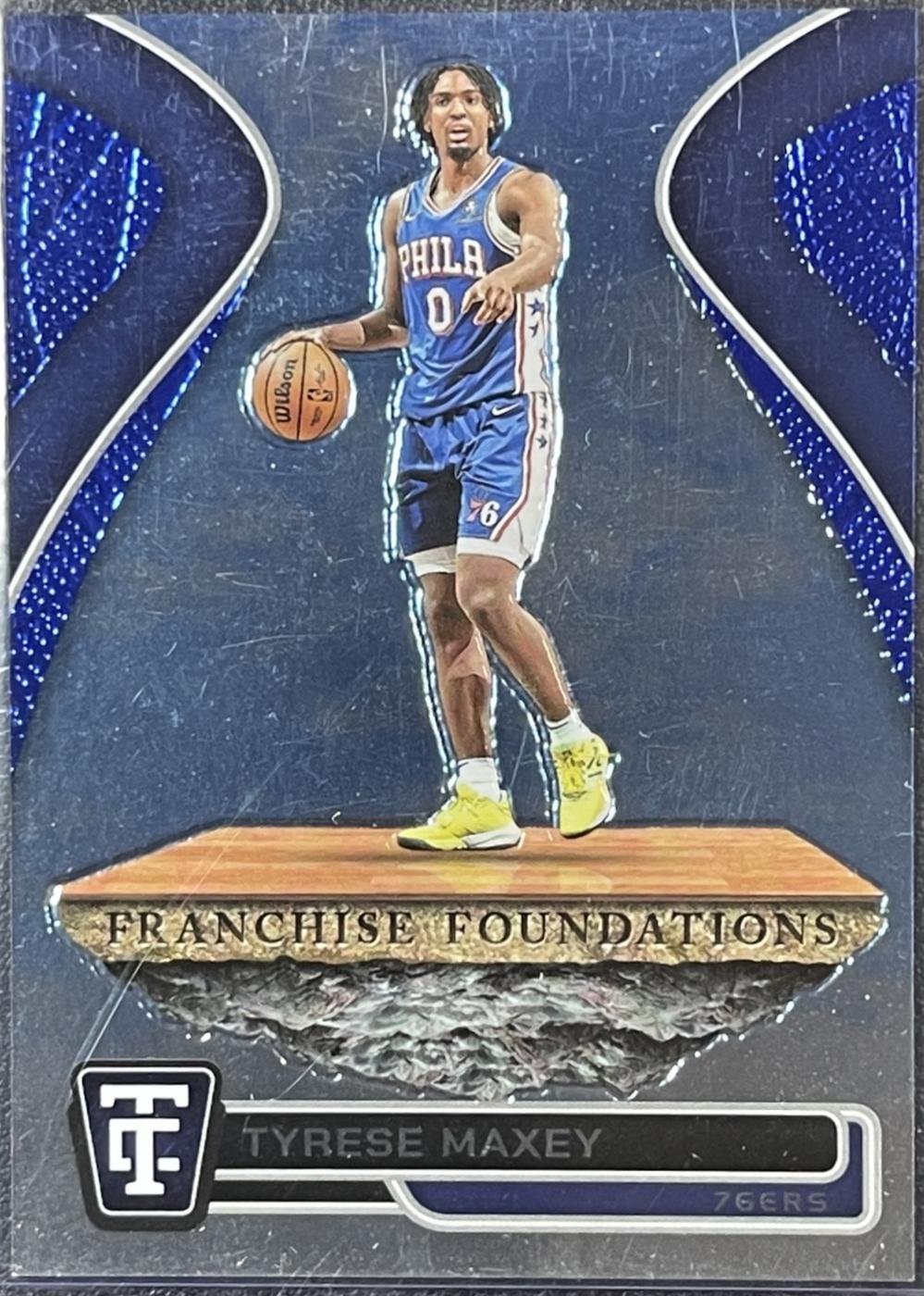 Tyrese Maxey [Blue Mirror] #11