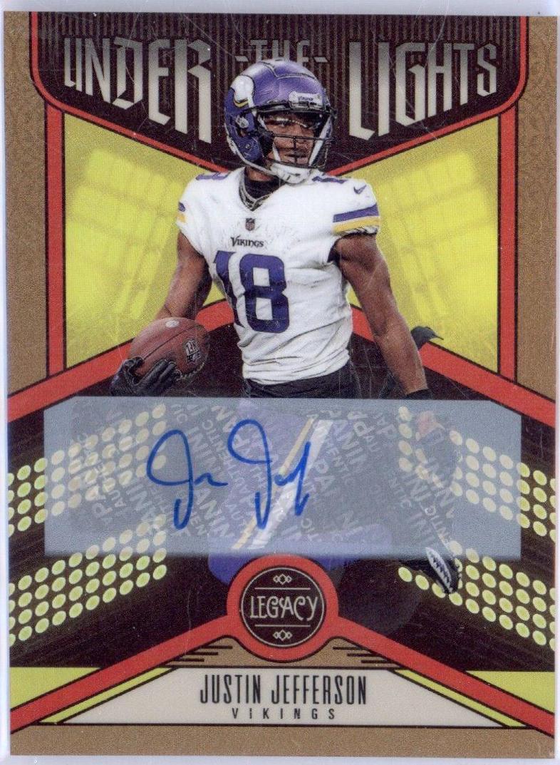 Justin Jefferson [Yellow Diamond Autograph] #UL-JET