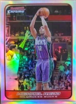 Michael Redd #53 Basketball Cards 2006 Bowman Chrome
