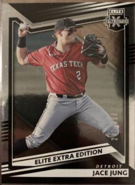 Jace Jung #12 2022 Panini Elite Extra Edition Baseball