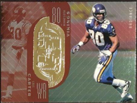 Cris Carter #237 Football Cards 1998 Spx Finite