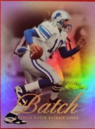 Charlie Batch #11 Football Cards 2000 Fleer Showcase