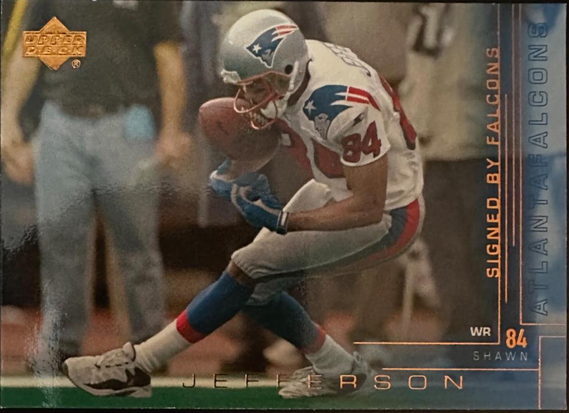 Shawn Jefferson #12 Football Cards 2000 Upper Deck