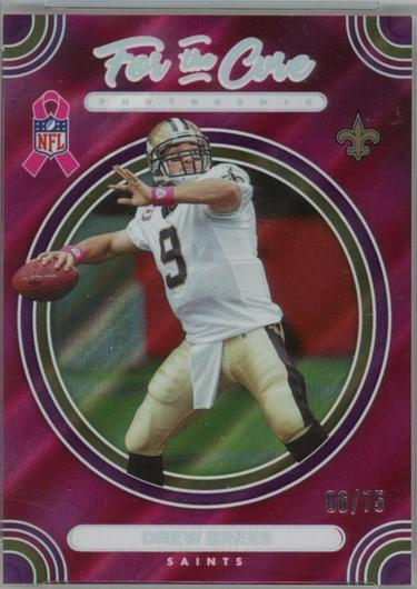 Drew Brees [Purple] #FTC-DBR Cover Art