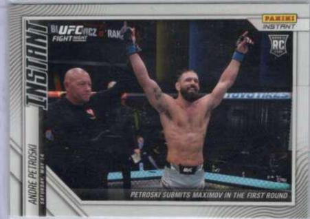 Andre Petroski #44 Ufc Cards 2022 Panini Instant UFC