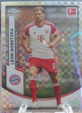 Leon Goretzka #81 2023 Topps Chrome Bundesliga Soccer