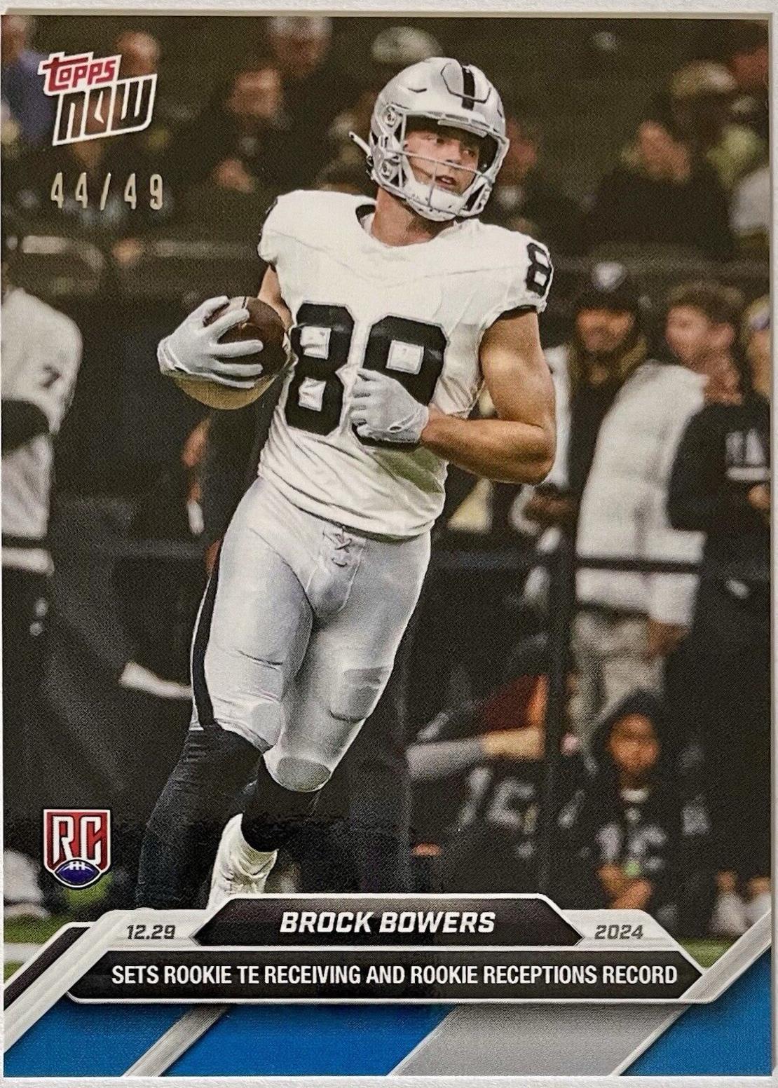 Brock Bowers [Blue] #17