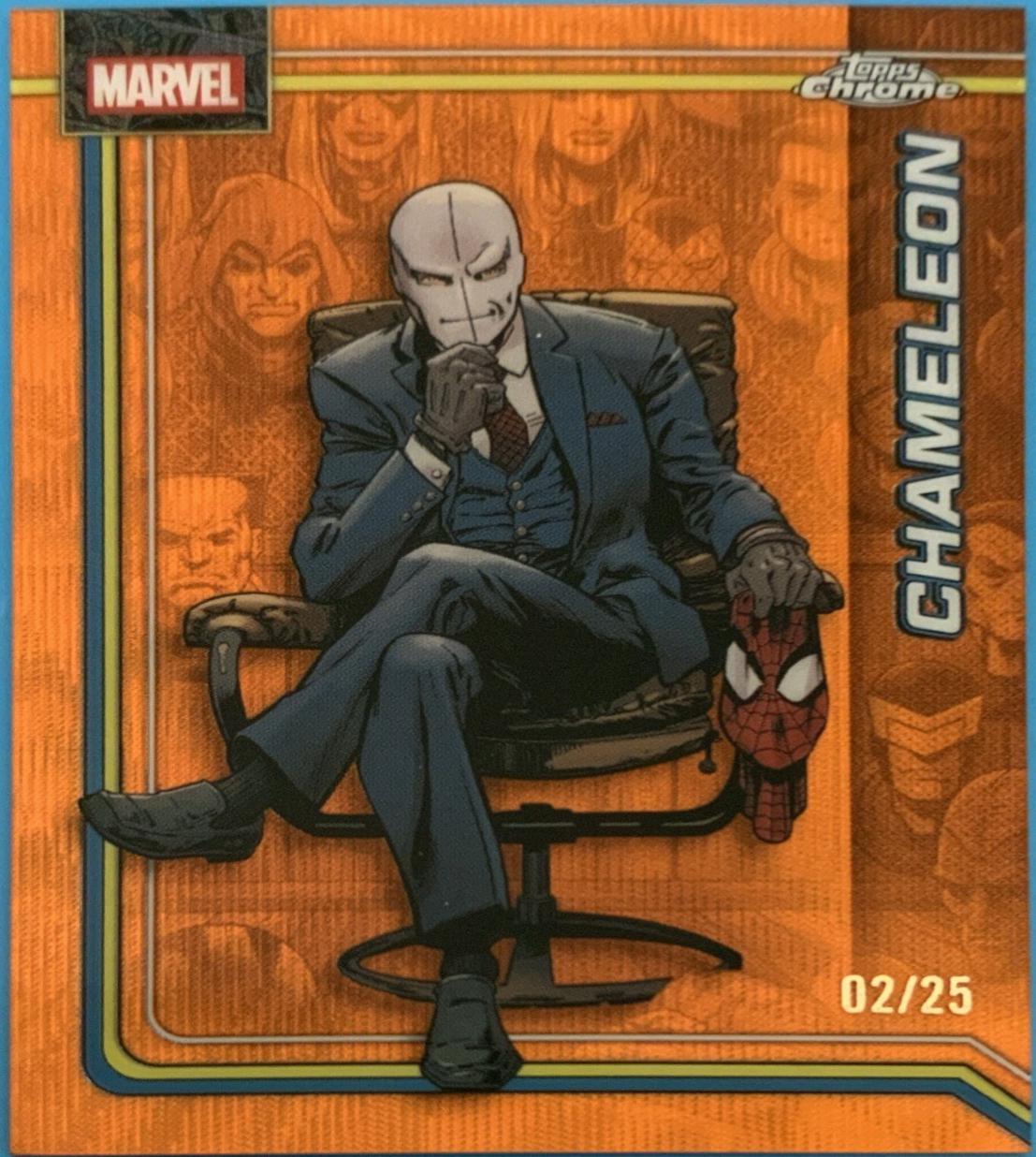 Chameleon Orange Wave Refractor