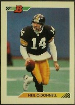 Neil O'Donnell #46 Football Cards 1992 Bowman