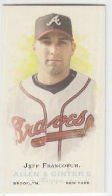 Jeff Francoeur [Mini Bazooka Back] #99