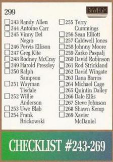 Checklist 243-300