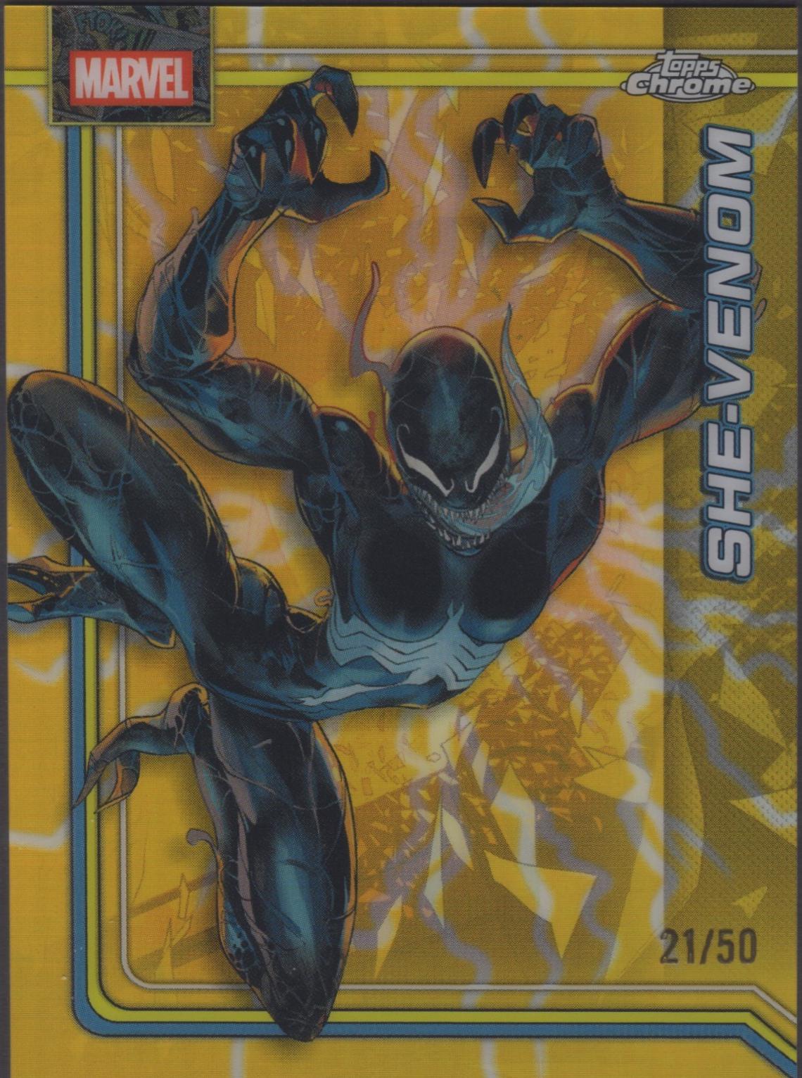 She-Venom Gold Refractor