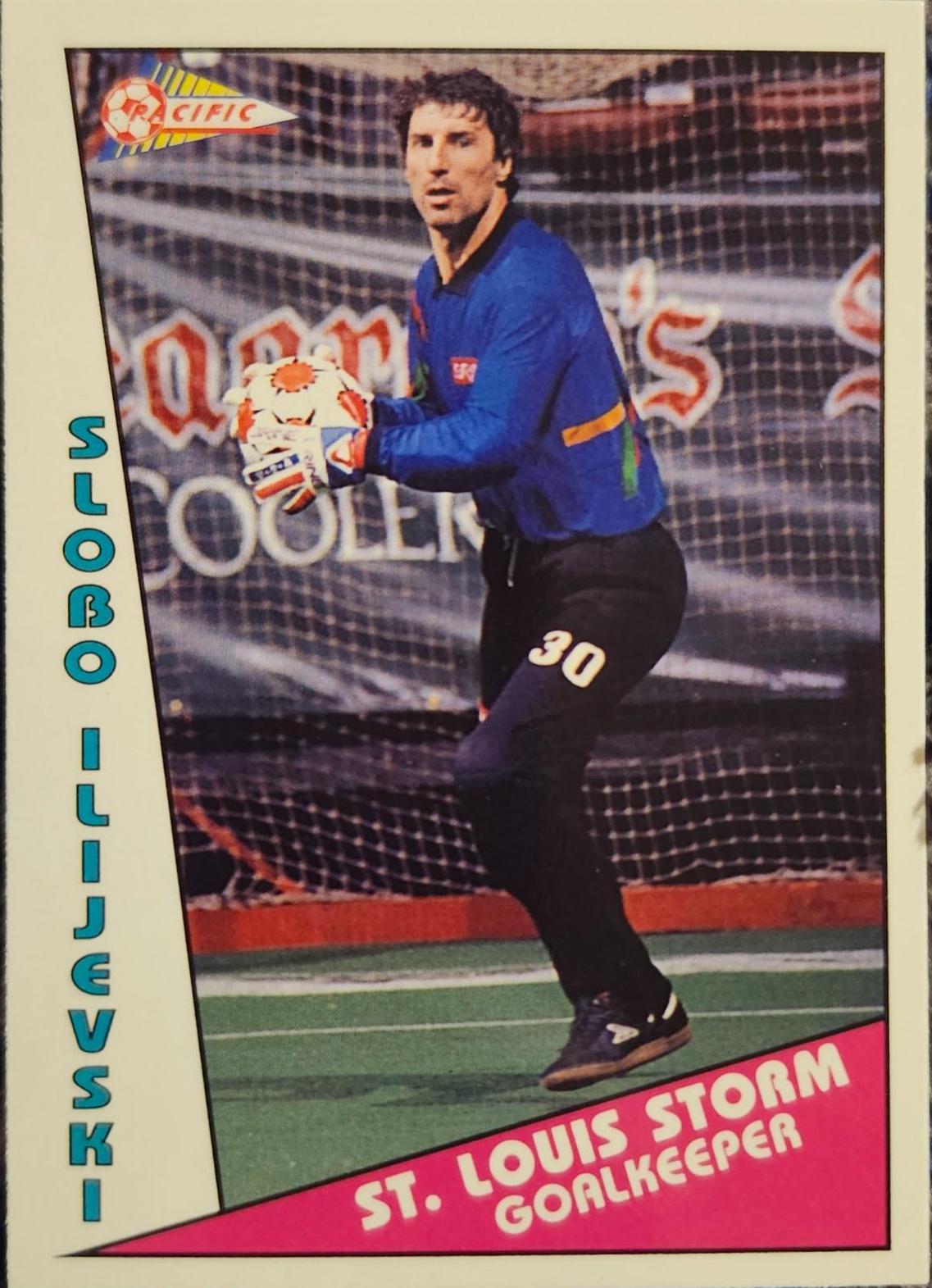 Slobo Ilijevski #131 1991 Pacific Msl Soccer