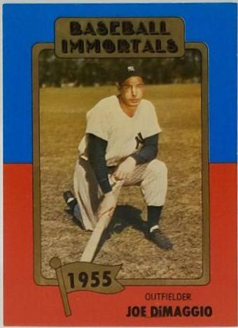 Joe DiMaggio #75 1980 Baseball Immortals