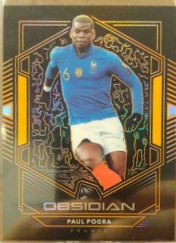 Paul Pogba #56 2019 Panini Obsidian Soccer