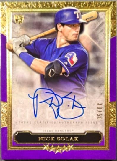 Nick Solak [Purple] #FSA-NX