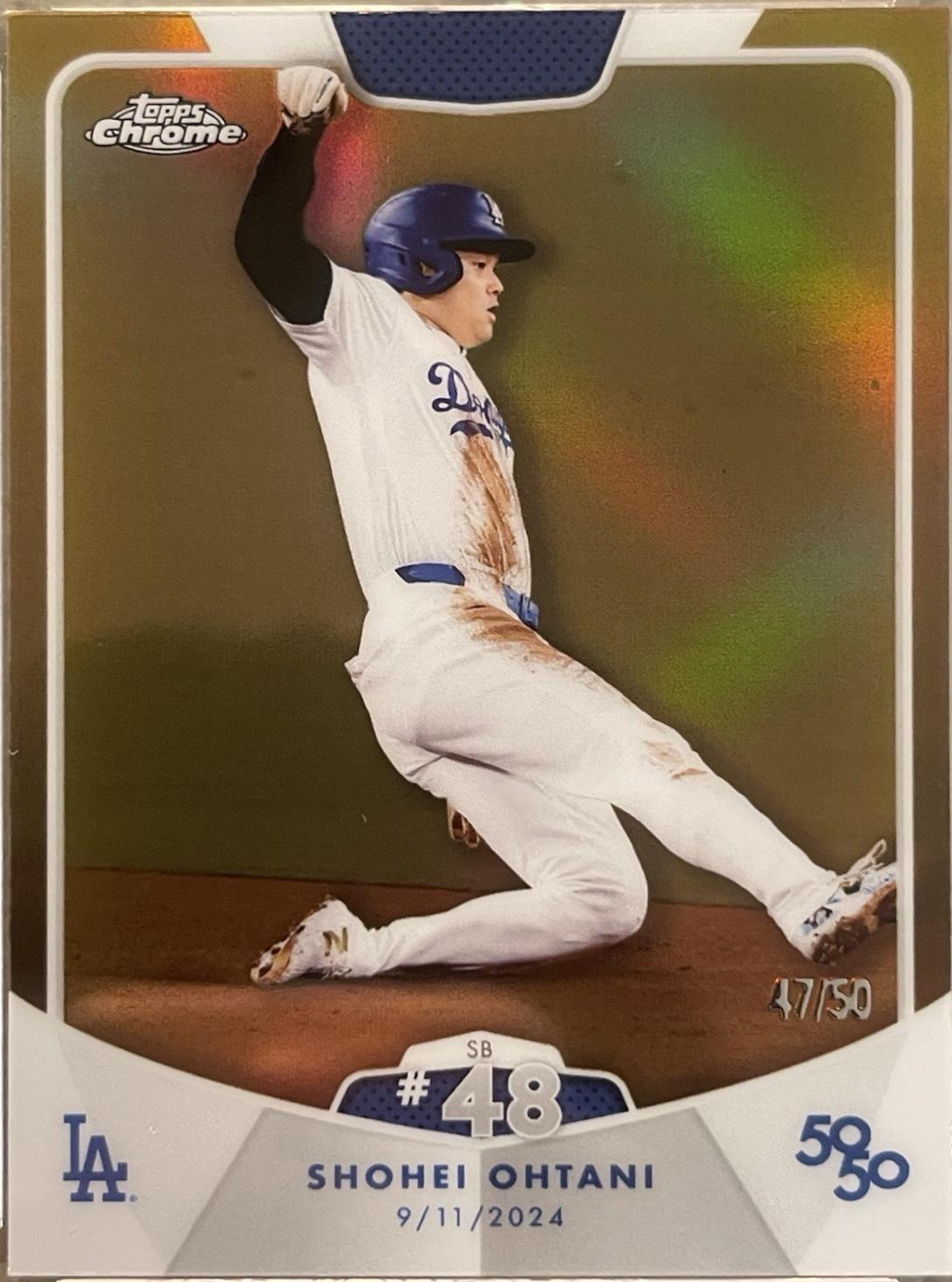Shohei Ohtani [Gold Refractor] #SB20