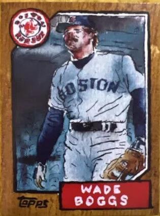 Wade Boggs #61 2024 Topps Spotlight Baseball