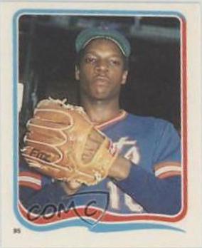 Dwight Gooden #95 1985 Fleer Star Stickers Baseball
